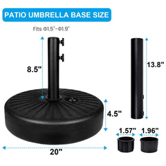 Simple Deluxe detalle del material HDPE resistente y duradero