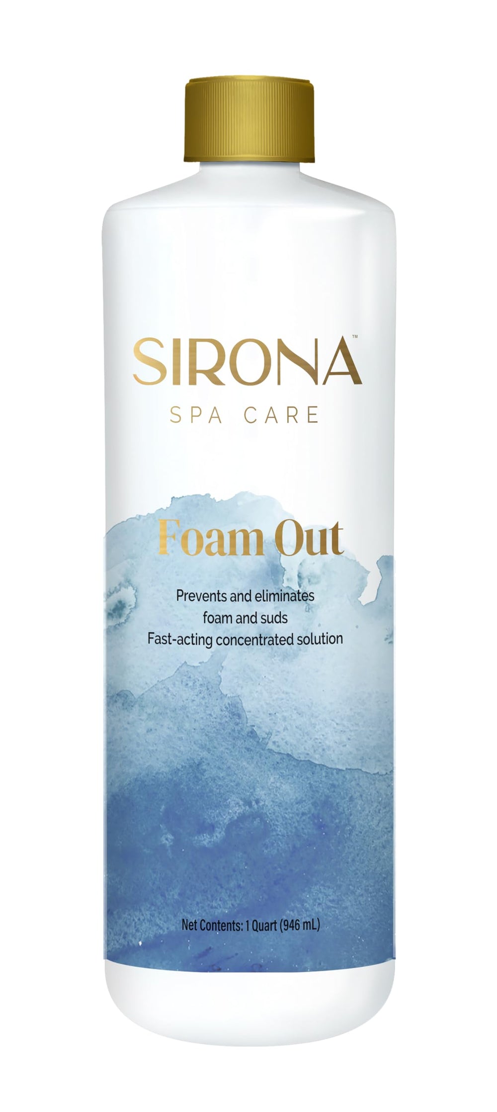 Sirona Foam Out envase frontal 32 oz mostrando presentación y etiqueta