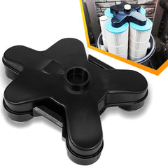 sixcow vista frontal del manifold que muestra ajuste preciso y sellado mejorado