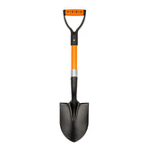 Small Garden Shovel Mini vista frontal mostrando robustez y equilibrio
