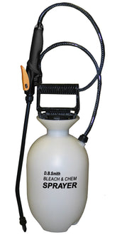 Smith Performance Sprayers vista frontal del envase y manómetro mostrando durabilidad