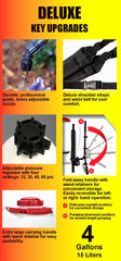 SOLO 425-Deluxe detalle de la bomba de pistón que asegura presión fiable y duradera