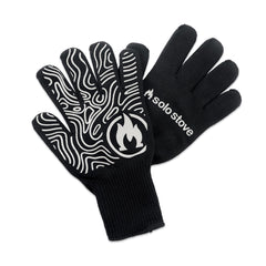 Solo Stove guantes vista frontal para protección y control
