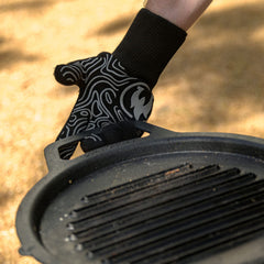 Solo Stove guantes puño alargado que protege antebrazo y muñeca