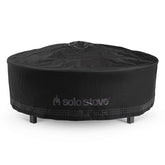 Solo Stove funda frontal mostrando ajuste y protección; mantiene la Surround limpia