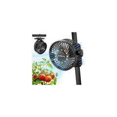 SOQSYS vista frontal del ventilador mostrando diseño compacto y flujo potente