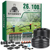 STARREY vista frontal del kit con accesorios para instalación rápida