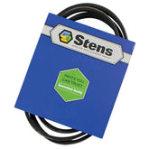 Stens correa frontal en su empaque mostrando ajuste exacto