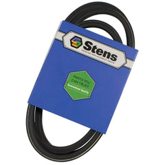 Stens correa frontal en embalaje mostrando ajuste OEM y facilidad