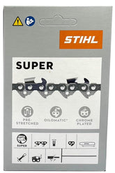 Stihl cadena 26RS 74 frontal con empaque, garantía de ajuste original