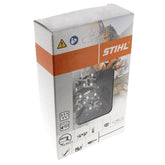Stihl cadena 33 RS 84 frontal mostrando el color amarillo y autenticidad OEM