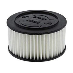 Stihl filtro de aire frontal mostrando ajuste correcto y protección del motor