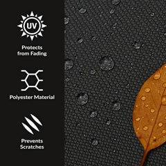 Sunnydaze Decor primer plano de la textura PVC reforzada mostrando resistencia