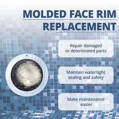 SurpLee aro frontal mostrando dimensiones exteriores e interiores