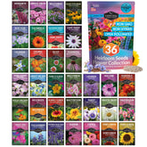SURVIVAL GARDEN SEEDS paquete frontal muestra variedad y facilidad