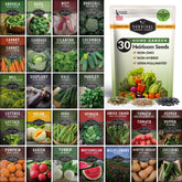 SURVIVAL GARDEN SEEDS frontal del paquete mostrando variedad y cantidad