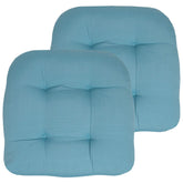 Sweet Home Collection vista frontal del cojín teal, aporta confort y color