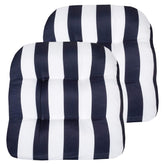 Cojín Sweet Home Collection frontal en Havana Navy/White que aporta confort al instante