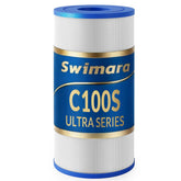 Swimara vista frontal del cartucho compatible Hayward C100S, asegura ajuste fiable