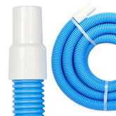 Swimline manguera frontal y empaque mostrando conexión segura y compatibilidad