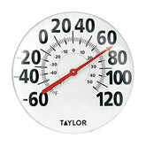 Taylor termómetro frontal 18" con números grandes y alta visibilidad