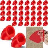 Teenyyou comedero frontal rojo, pack de 10, visualización clara y orden