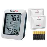 TempPro TempAir 500 FT vista frontal con pantalla legible y control rápido