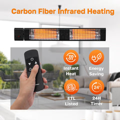 ThermoMate detalle del tubo de fibra de carbono mostrando calor instantáneo