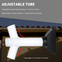 TOPOWN tubo ajustable expandido en longitud, adapta a diferentes huecos eficazmente