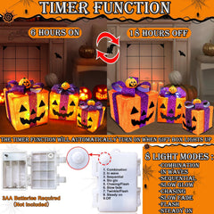 TURNMEON detalle del relieve 3D de la calabaza mostrando acabado realista