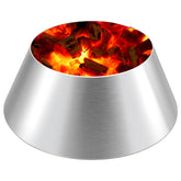 Uniflasy frontal en parrilla mostrando ajuste estable y mayor control de calor