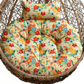 Uthem cojín frontis amarillo Daisy mostrando ajuste perfecto y confort