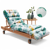 Uthem cojin frontal con estampado hoja muestra comodidad y estilo