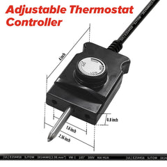 Village Smoker cable SJTOW resistente al exterior, seguridad para uso al aire libre