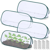 Vincreem funda frontal blanca mostrando protección completa y ventilación