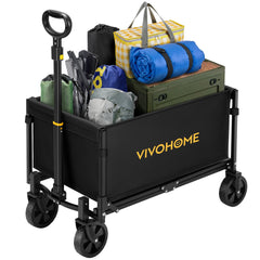 VIVOHOME carro frontal mostrando capacidad y estructura robusta