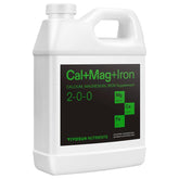VIVOSUN botella frontal de Cal+Mag+Iron mostrando presentación y volumen beneficiando al cultivo
