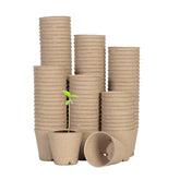 VIVOSUN paquete frontal de 120 macetas turba, solución ecológica