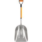 VNIMTI pala de frente color naranja con hoja ancha y beneficio de visibilidad