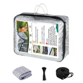 Vocray vista frontal de la lona 10x20 ft que reduce calor