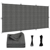 Vocray toldo frontal mostrando cobertura amplia y sombra fresca