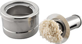 WAHEI FREIZ brocha frontal de acero inoxidable muestra robustez y control