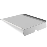 Wanchao bandeja frontal 22" mostrando ajuste perfecto y durabilidad