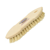 Weaver Livestock cepillo frontal mostrando forma oblonga y cerdas efectiva