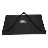 Weber funda frontal mostrando el cierre y protección del accesorio