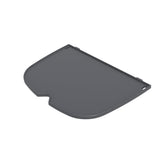 Weber vista frontal de la plancha Half Griddle con ajuste perfecto y durabilidad