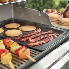 Weber plancha cara con rejillas para marcado perfecto de carnes