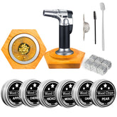 WEICHA kit ahumador frente mostrando todos los componentes y atractivo regalo