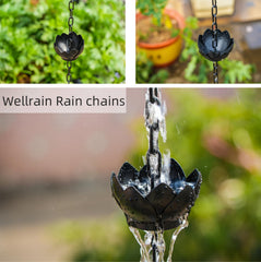 Wellrain colgante de cristal pesado, añade brillo y estabilidad
