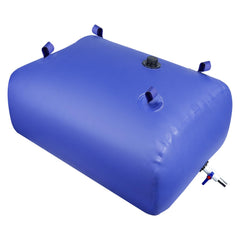 Woovaash vista frontal del depósito resistente mostrando capacidad 1000L y diseño robusto